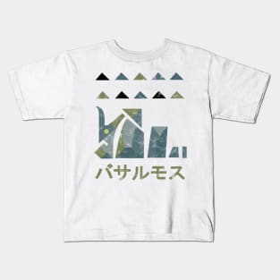 Monster Hunter Basarios Kanji Kids T-Shirt